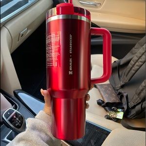 Red Starbucks Stanley